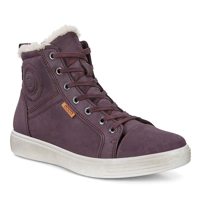 Kids Ecco S7 Teen - Boots Purple - India QDBGNL457